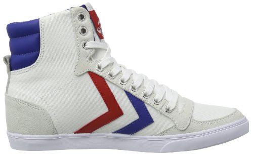 Hummel Sneaker Unisex Erwachsene – SLIMMER STADIL HIGH – Freizeitschuh div. Farben – Schuh hoch Leinen / Wildleder – Klassik Turnschuh Comfort Sohle - 6