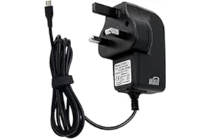 TheMax 2A Replacement Mains Charger UK USB Plug (RoHS Certified) Compatible with Galaxy S7 Edge/S7/S6 Edge/S6/Note5/Note 4/J8/J7/J6/J5/J4/J3/A7, Hauwei Y9/Y7 2018/Y6/P Smart/P10 Lite/P9 Lite/P8 Lite