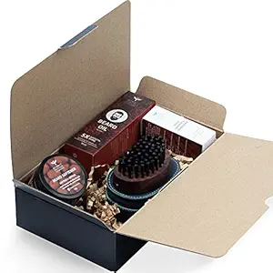 Bombay Shaving Company | Gift Kit For Him | Premium Beard Grooming Kit | Beard Growth Oil, Beard Softener, Beard Shampoo and Conditioner and Beard Brush