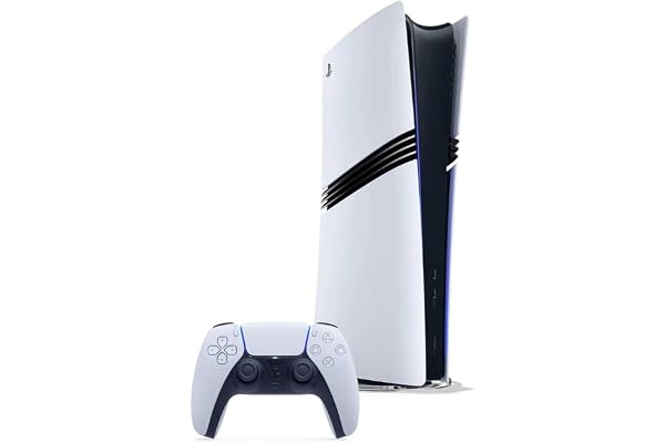 Playstation Sony, Console 5 Edition Pro 2 To, Performance 120 FPS, Traçage de Rayons Avancé, Upscaling IA PSSR, 1 Manette DualSense avec Retour Haptique et Gâchettes Adaptatives, Couleur : Blanche