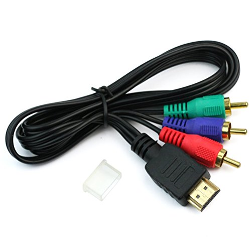 ROSENICE HDMI Kabel zu männlichen Audio-Video-Komponente 3-RCA Kabel für HDTV 1080p konvertieren 3ft 1m - 2