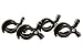 Dreambaby Stroller Clips (Black, Pack of 4)