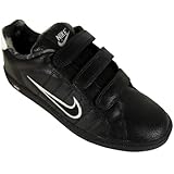 white nike velcro trainers