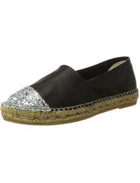 Macarena Damen Velvet-Glitter Espadrilles