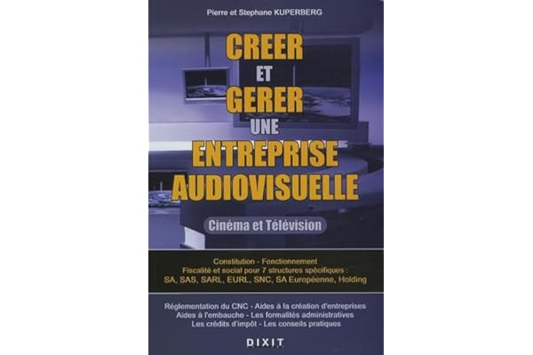 Créer et gérer une entreprise audiovisuelle: cinéma et télévision
