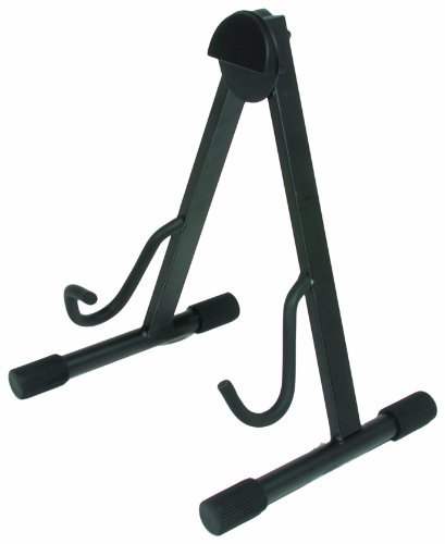 Quik-Lok GS/436 Stand en A universel pour guitare électrique Noir