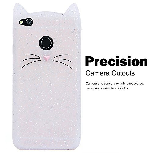 Hcheg funda de silicona dise o Crystal Clear cat para Huawei P8 lite 2017 - Un dise o elegante y una protecci n ptima 1XProtector de pantalla Hcheg funda de silicona dise o Crystal Clear cat para Huawei P8 lite 2017 - Un dise o elegante y una protecci n ptima 1XProtector de pantalla