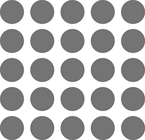 Mimmis Traktor® Wandtattoo 25 Punkte 4,5 cm GRAU - 2