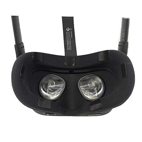 Preisvergleich Produktbild Praktische Einweg-VR-Augenmaske, atmungsaktive VR-Gesichtsmaske, reine Baumwolle, schweißabsorbierend, für Oculus Quest / Rift CV1 / Rift S / HTC Vive Pro, 100 Stück