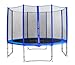 Produktbild SixBros. SixJump 3,70 M Gartentrampolin Blau Trampolin - Sicherheitsnetz - Lange Netzstangen TB370/1714