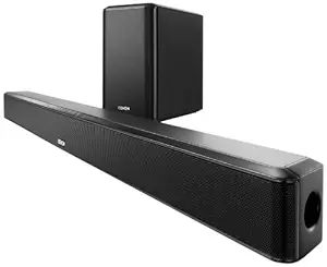 Denon DHT-S514 175 Watt 2.0 Channel Wireless Bluetooth Soundbar (Black)