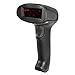 Produktbild DASKOO F12 Handheld Laser-Barcodescanner mit USB-Kabel 175cm Für Logistik, Herstellung, Einzelhandel, Hotel, Büro, Medical, Träger, Express, Shop, Supermarkt, Lager, Bibliothek, POS ABS - Schwarz