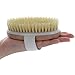 Pixnor Professional Wooden Dry Skin Body Brush with Natural Bristles