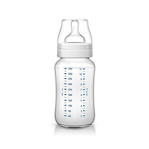 Philips Avent SCF566/17 Anti-Kolik Klassik+ Flasche 330 ml, 1er-Pack, transparent - 2