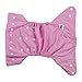 Orien 1Pc Pink Baby Cloth Diaper Washable Nappy Cover Waterproof Wrap Pants