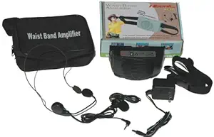 Hisonic HS125 Waistband Voice & Speech Amplifier with Rechargeable Battery and Carrying Bag, Headset and Laverlier Microphone