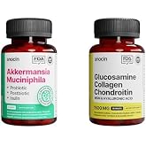 Anocin Akkermansia Probiyotik, 20 Kaps&uuml;l ve anocin Glucosamine Chondroitin Msm Kolajen Curcumin Tablet 1500 Mg Glukozamin Kon