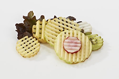 Börner Welle-Waffel PowerLine Set mit Sicherheitsfruchthalter (grün) – BPA frei - 4