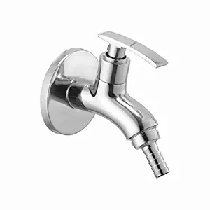 Mysis Desire Brass Nozzle Bib Cock With Wall Flange (Disc Fitting | Quarter Turn)