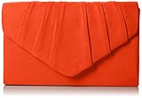 leather clutch with strap Maße: 22 x 13 x 5 cm, ein weiteres Fab Veloursleder Clutch von SwankySwans, wird mit Schultergurt Kette geliefert