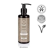 Cuidado rico para su cabello: el acondicionador khadi cremoso y fácil de usar le da a su cabello un brillo radiante y una plenitud saludable . Ahora su pelo suave se puede peinar fácilmente después del lavado . Una dosis extra de nutrientes e ingredientes activos para su cabello, después de cada lavado de cabello o en el medio como un tratamiento rejuvenecedor , tal como le gusta a su cabello. Siente cómo el acondicionador suave y perfumado humecta intensamente tu cabello e incluso suaviza e