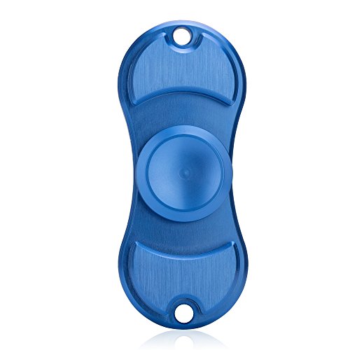 Fidget Spinner Anti Stress Kreisel Hand Spielzeug aus Alu in Blau von VAPIAO - 3