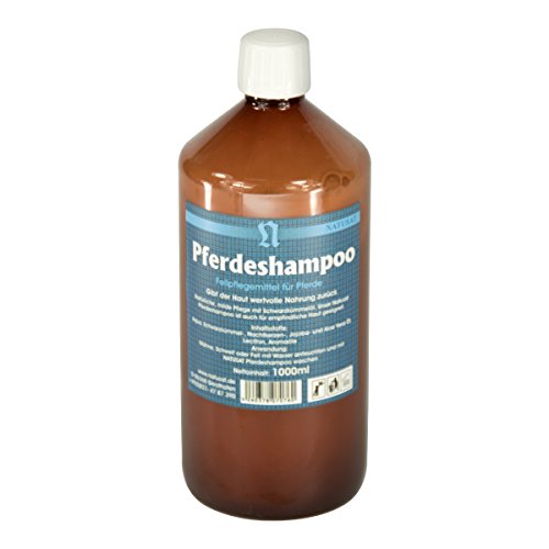 Preisvergleich Produktbild Natusat Pferdeshampoo 1000 ml - mit Schwarzkümmelöl - Sommerekzem, Pferdehaare