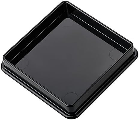 haggiy Piano/Furniture Coasters, PREMIUM (extremely stable) Glide - black | 60x60 mm (4 pcs.)