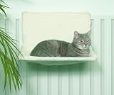 Trixie 4321 Liegemulde de Luxe, Plüsch, 45 × 24 × 31 cm, wollweiß