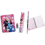 	Frozen Congelado Corazón 4 piezas de papelería conjunto	