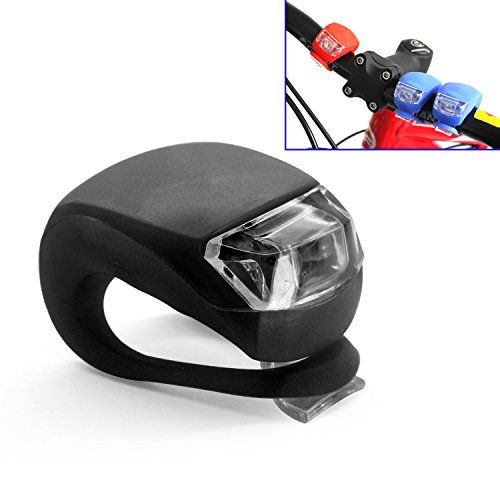 Grenhaven MINI LED Silikonleuchte LED Fahrradbeleuchtung Jogging licht Mobile LED-Lampe Silikongehäuse Fahrradzubehör Wanderung, Kinderwagenbeleuchtung