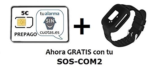 ★★★★★ Localizador + Comunicador SOS móvil, localizador GPS Personas Mayores/Abuelos/Ancianos/niños, Alarma Personal móvil y SIN cuotas mensuales ★★★★★