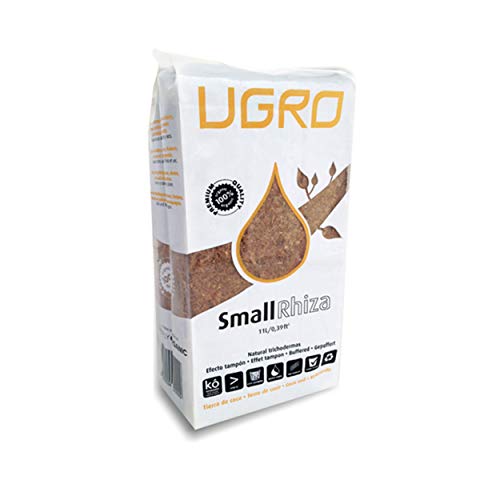 Brique / Bloc de Fibre de coco déshydratée U-Gro Rhiza Small (750g-11L)