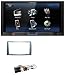 Produktbild Kenwood DMX100BT MP3 USB 2DIN Bluetooth AUX Autoradio für Peugeot 308 2007-2009 silber