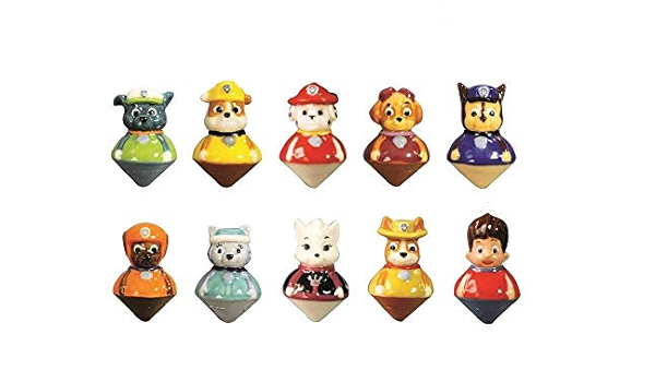 Prime Faboland-Fèves Pat Patrouilles Toupies - Bd1129-10 Sujets Porcelaine  Pour Épiphanie - Galette Des Rois : Amazon.fr: Cuisine Et Maison