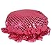 Pink Sparkling Sequin Shower Cap