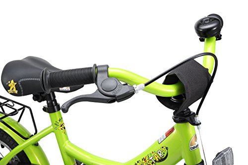 BIKESTAR® Premium Kinderfahrrad für sichere und sorgenfreie Spielfreude ab 3 Jahren ★ 12er Classic Edition ★ Brilliant Grün - 6