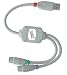 Produktbild Lindy 42866 - USB-PS/2 Adapter