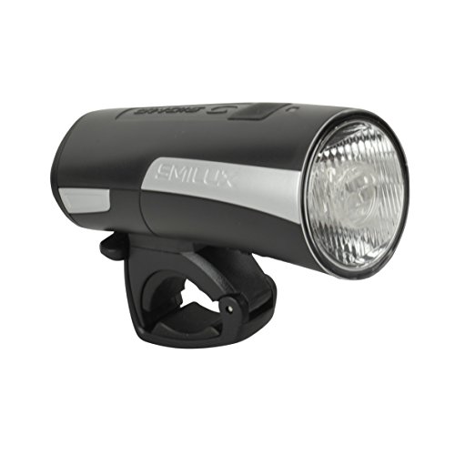Sigma Frontleuchte Batterie-Frontleuchte LED – Smilux StVZO, Schwarz / Silber, 63385 - 2