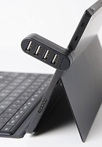 Sabrent USB HUB – 4-Port USB 2.0 drehbaren Hub [90 ° / 180 ° Grad drehbar] (HB-UMN4) - 4
