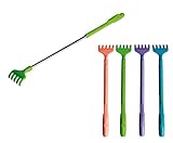 Mini Coloured Extendable Back Scratcher - Novelty Gift - Ideal For Those Difficult To Reach Itches