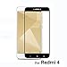 AA (TM) HD+ Full Screen Coverage Tempered Glass Screen Protector For XiaoMi RedMi 4/mi 4/redmi 4/red mi 4 [May 2017 Release] - Sapphire Black RS.299.00
