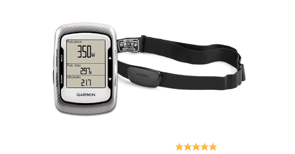 Garmin Edge 500 GPS per Bicicletta con Memoria Interna e Comunicazione  ANT+, con Fascia Cardio e HRM, Grigio/Nero : Amazon.it: Sport e tempo libero