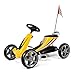 Produktbild Ferrari Go-Kart Kinder Tretfahrzeug Tretauto Rennkart Go Cart Wagen (Gelb)
