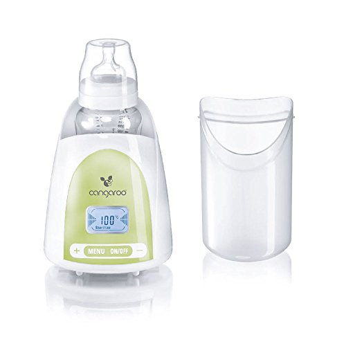 Flaschenwärmer Lux 5 in 1 elektrisch mit LCD-Display und Entsafter