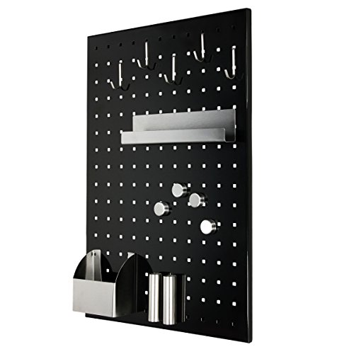 ECD Germany Tablero magn tico con imanes y soporte para bol grafos y papeles Memoboard magn tico 35-x-50-cm Pizarra magn tica con accesorios ECD Germany Tablero magn tico con imanes y soporte para bol grafos y papeles Memoboard magn tico 35-x-50-cm Pizarra magn tica con accesorios