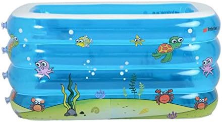 SUN LL Baby Swimming Pool Rectangular Print Pool Baby Oversized Swimming Pool Swimming Pool Game Pool Inflatable Bathtub Bathtub Air Baths