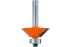 CMT Orange Tools 736.280.11 - Fresa para biselar con rodam. 45 grados hm s 6 d 31.7