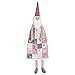 Produktbild matches21 Großer wunderschöner Adventskalender Nikolaus Puppe zum Selbstbefüllen 130 cm zum Aufhängen aus Textil