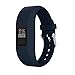 Produktbild samLIKE Garmin vivofit 3 ,Bunte Silikon Ersatzband Zubehör Armbänder für Garmin Vivofit 3 (Marine)